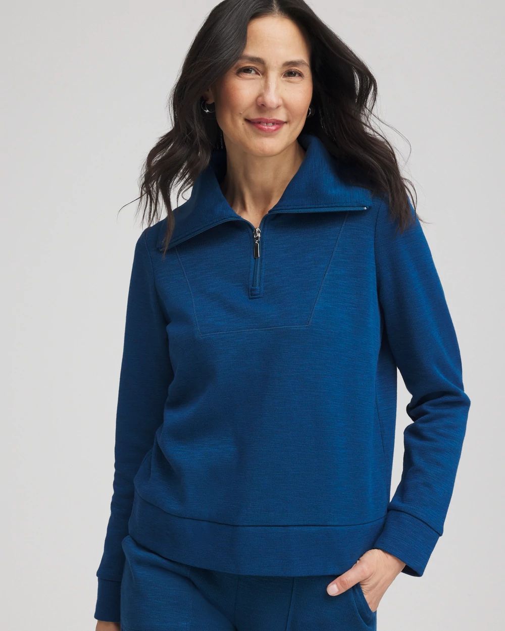 Women's Half-Zip Top (Cotton) – One of One